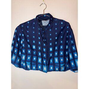 Prada Silk Cropped Jacket